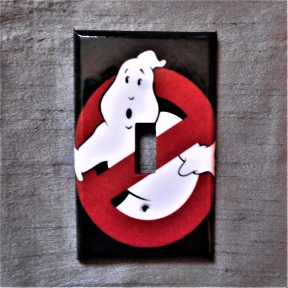 GHOST BUSTERS -SINGLE Light Switch Plate Cover - Picture 1 of 1